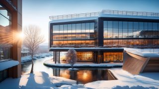 スキーリゾートに計画する複合施設